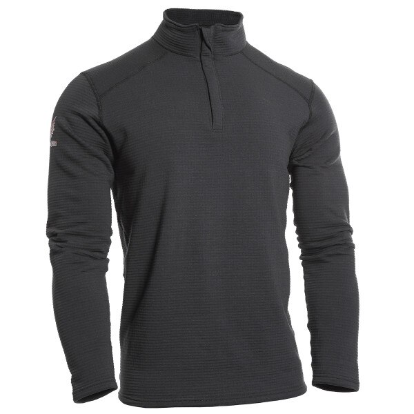 DRIFIRE Power Grid FR Quarter Zip Fleece in Black